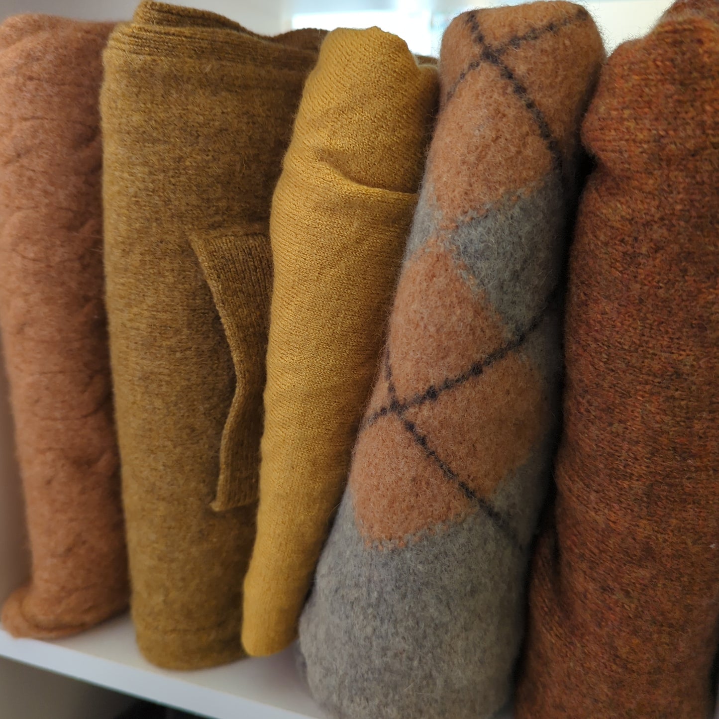 reversible wool covers made to order